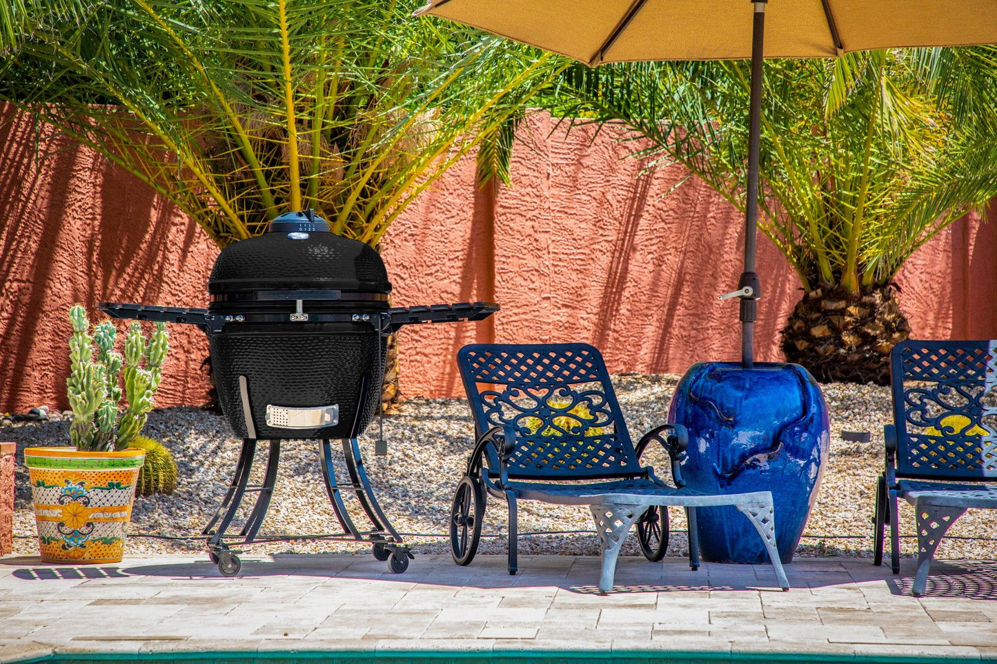 Pit Boss K24 24 (60cm) Black Ceramic Kamado BBQ with Cover