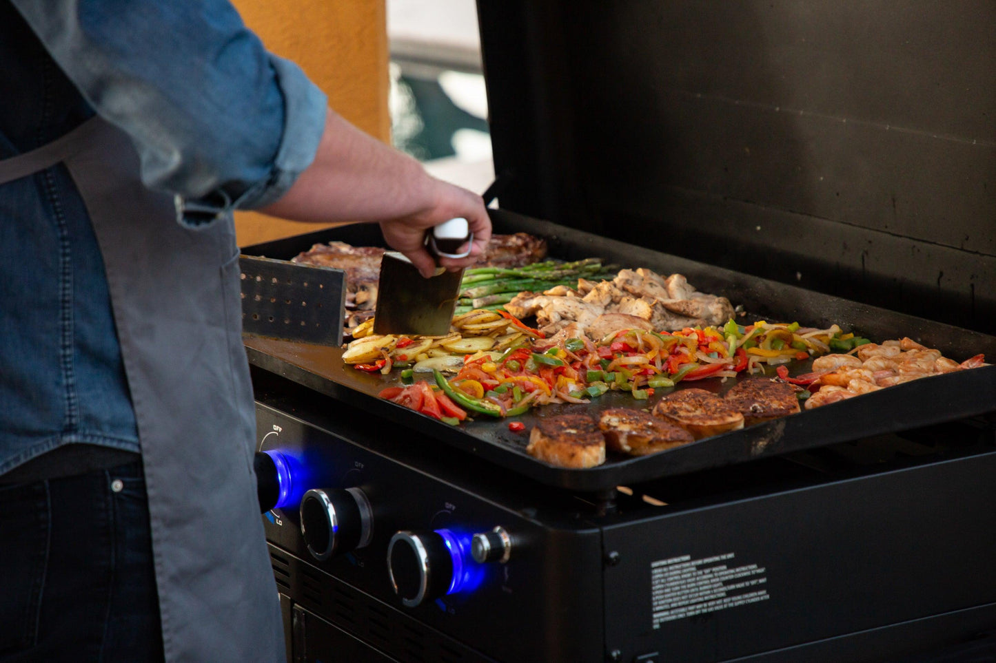 PitBoss 5 Burner Ultimate Plancha Griddle